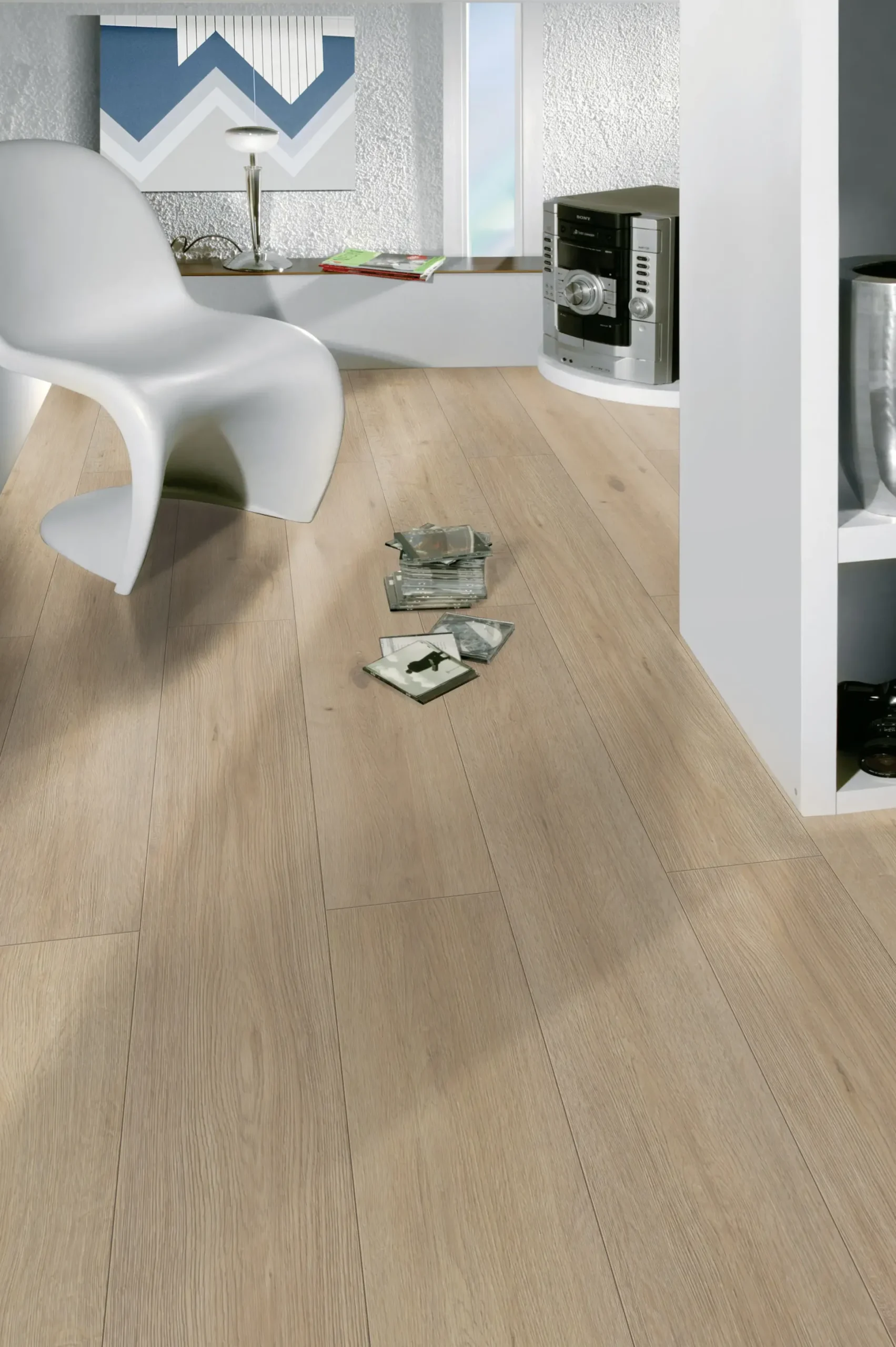 Classen Laminat 7 mm 4V 128,6 x 19,4 cm 7 mm Eiche natur