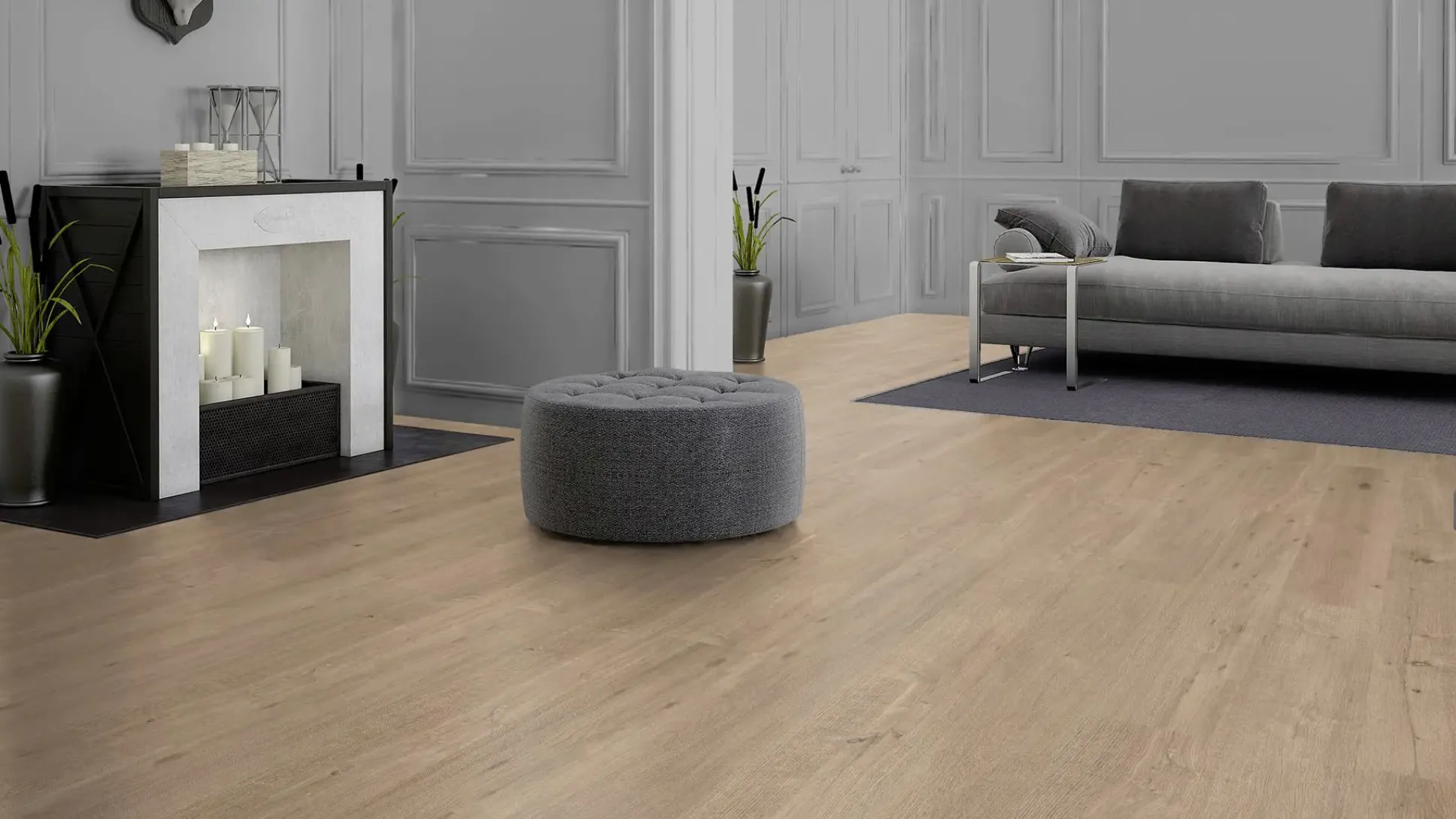 Classen Laminat 7 mm 4V 128,6 x 19,4 cm 7 mm Eiche natur