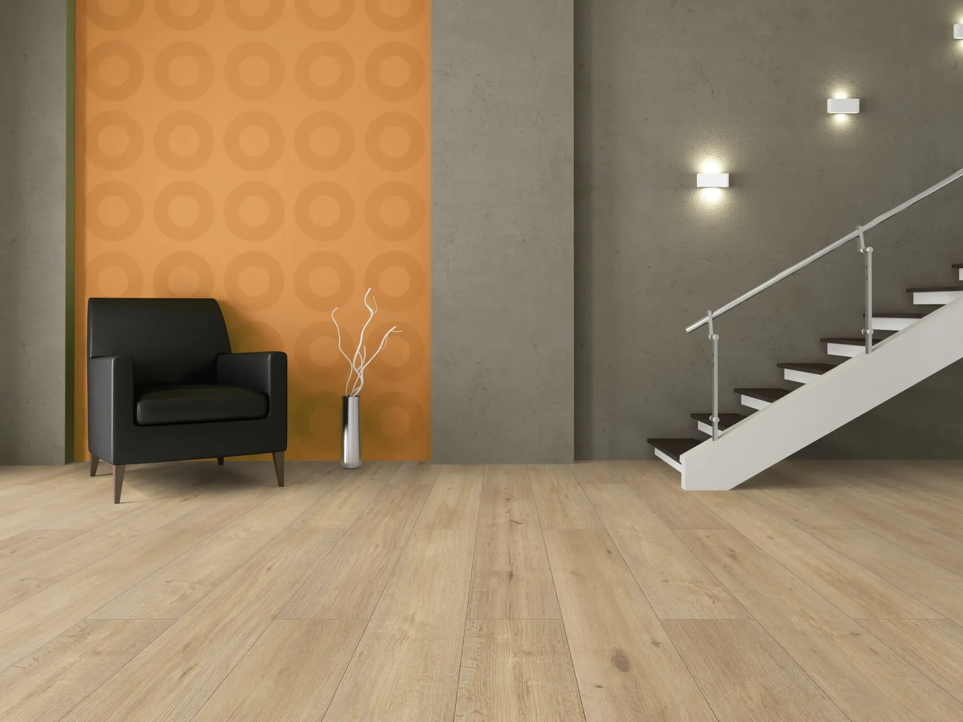 Classen Laminat 7 mm 4V 128,6 x 19,4 cm 7 mm Eiche natur