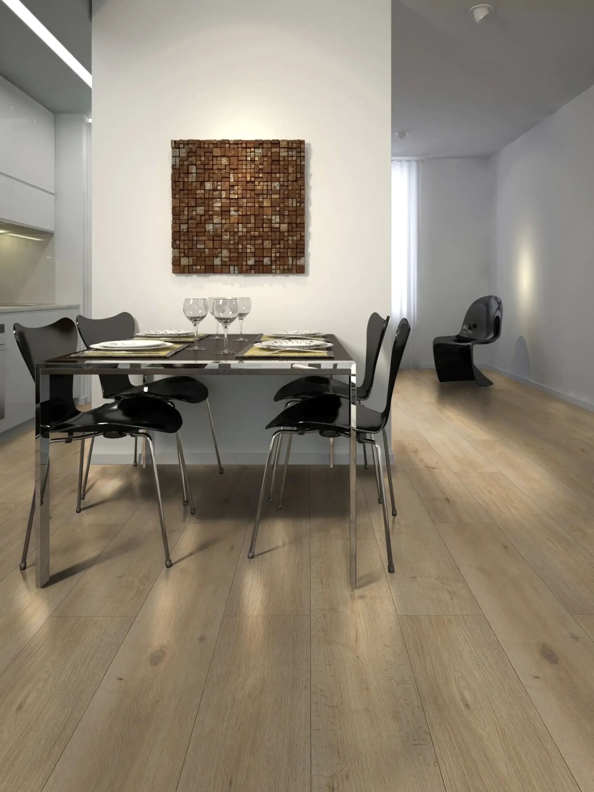 Classen Laminat 7 mm 4V 128,6 x 19,4 cm 7 mm Eiche natur