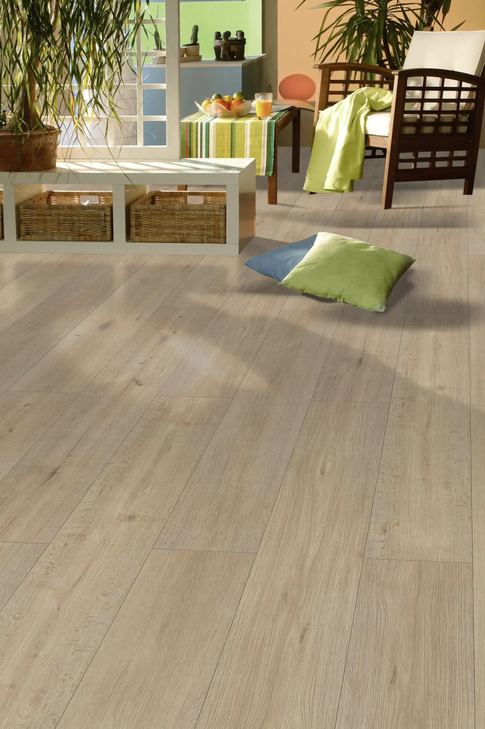 Classen Laminat 7 mm 4V 128,6 x 19,4 cm 7 mm Eiche natur