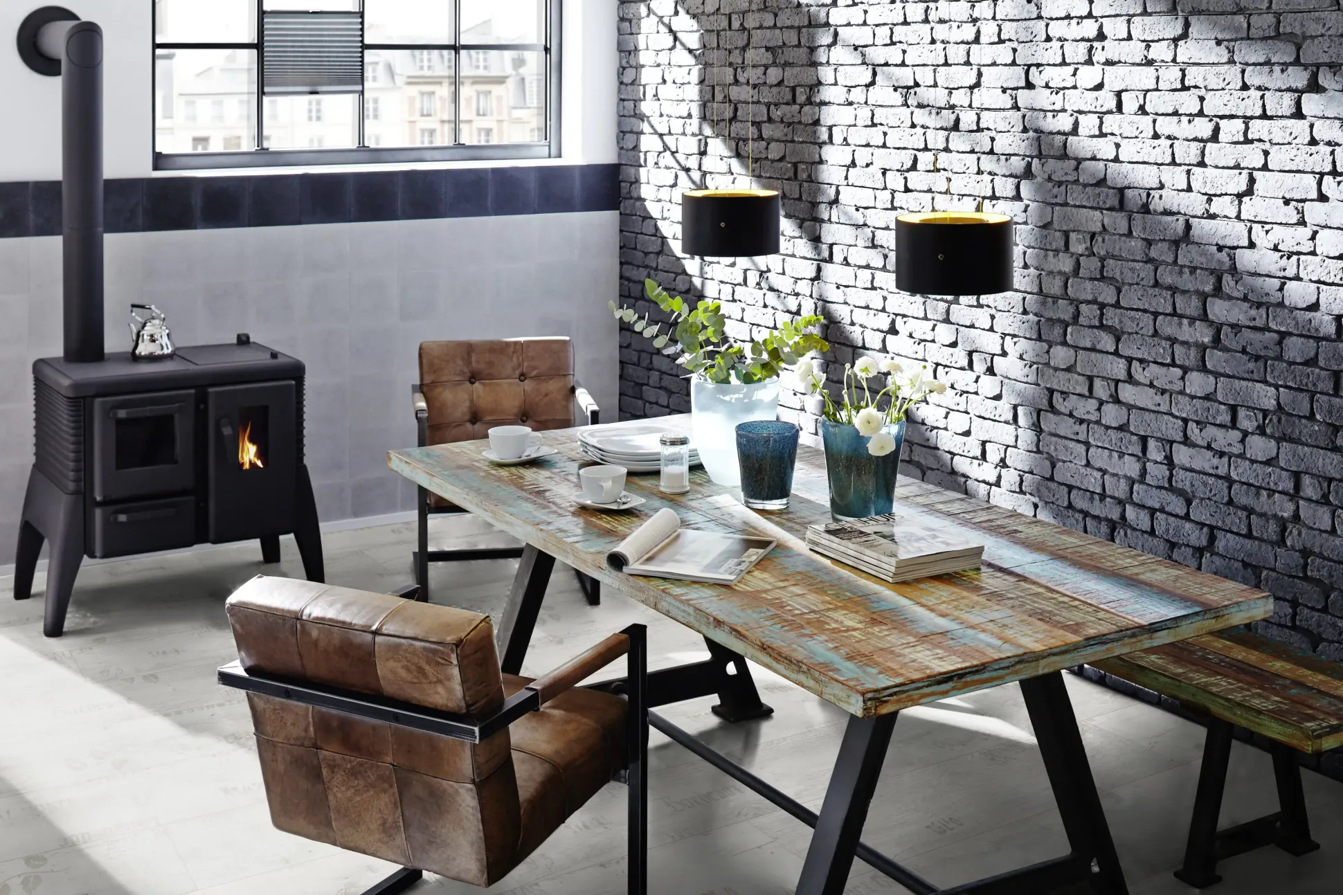 Classen Laminat 4V Wine and Pine weiß LHD
