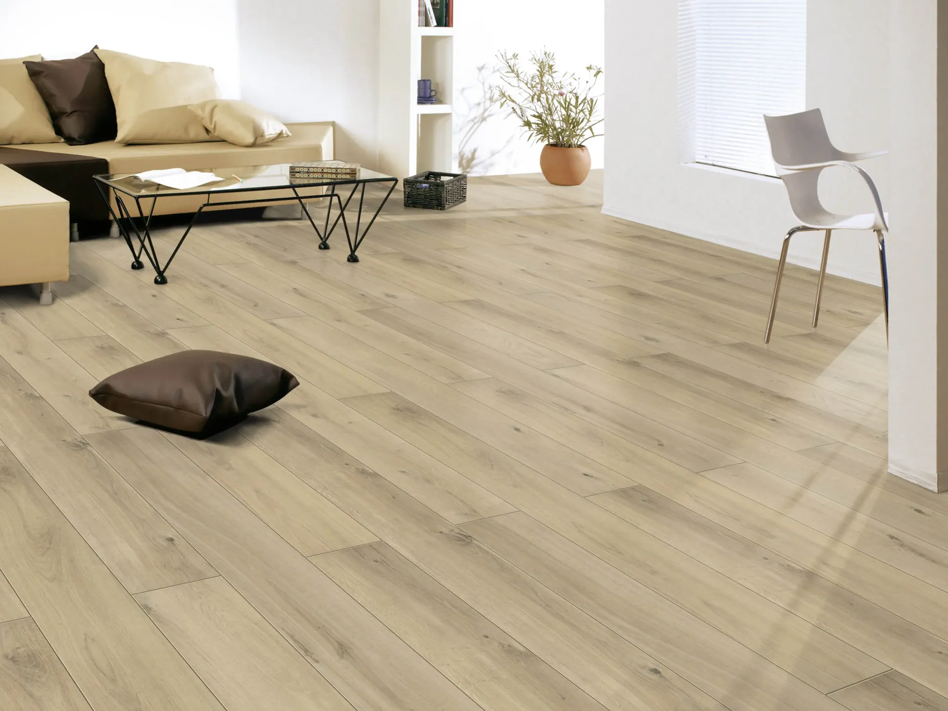 Classen Laminat 128,6 x 19,4 cm 7 mm Schatteneiche