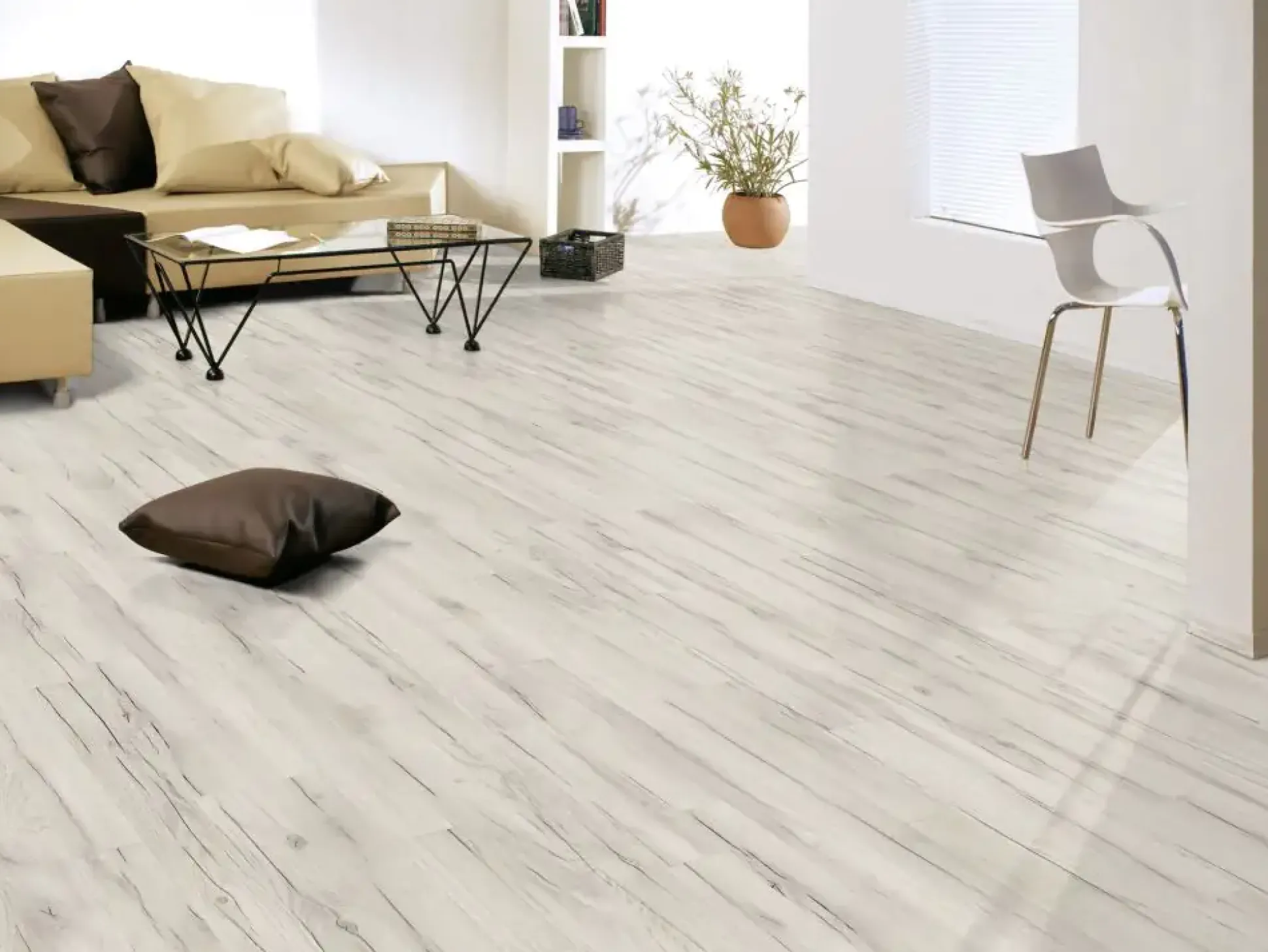 Classen Laminat Edition 7 128,6 x 19,4 cm 7 mm Eiche hell 2-Stab