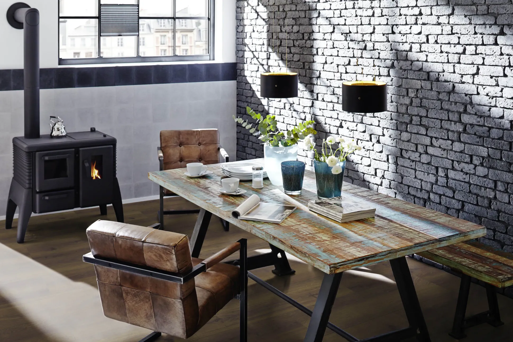 Classen Laminat Edition 7 Eiche dunkel braun