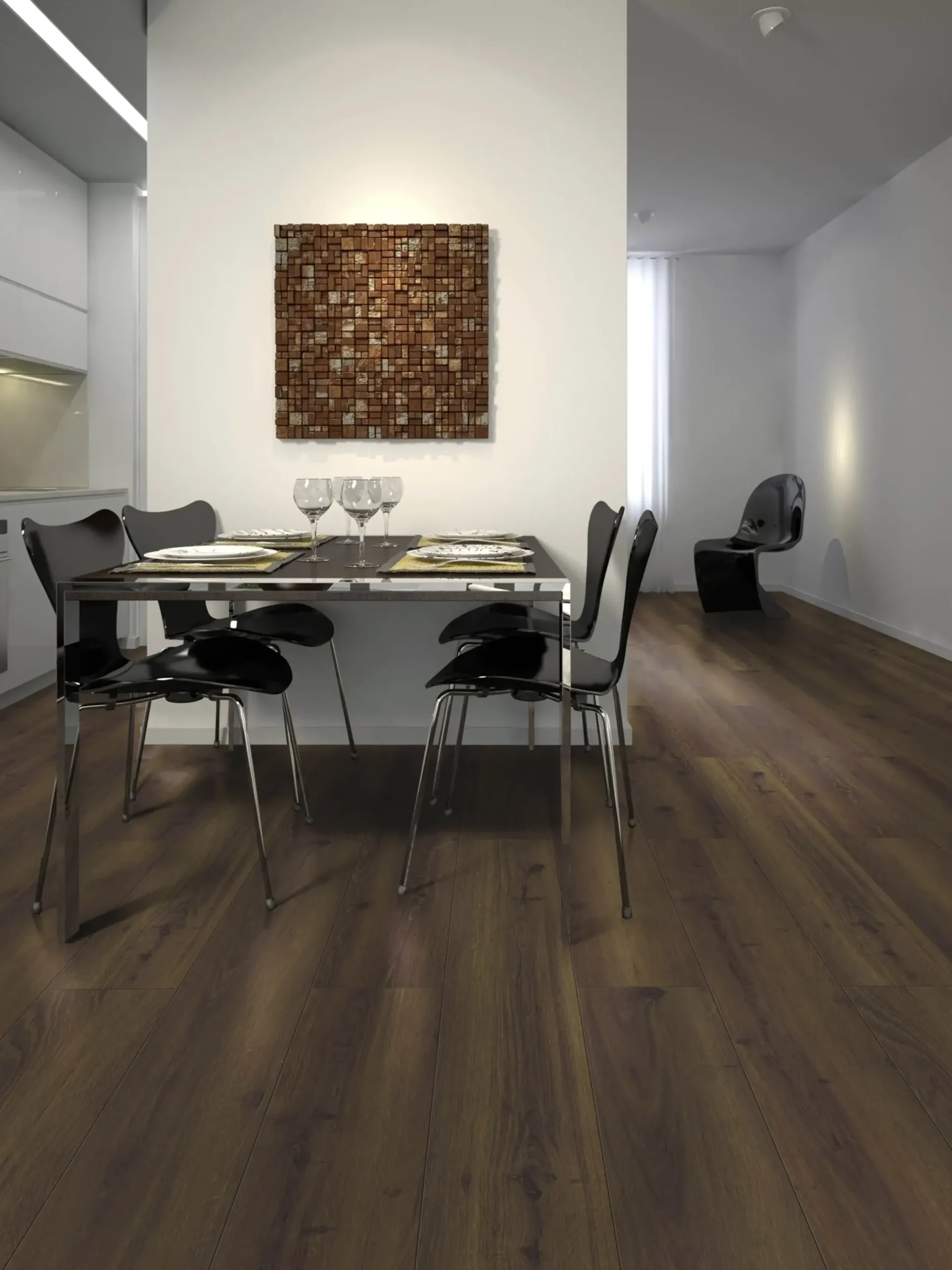 Classen Laminat Edition 7 Eiche dunkel braun