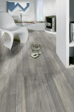 Classen Laminat Edition 7 128,6 x 19,4 cm 7 mm Seekiefer grau 2-Stab