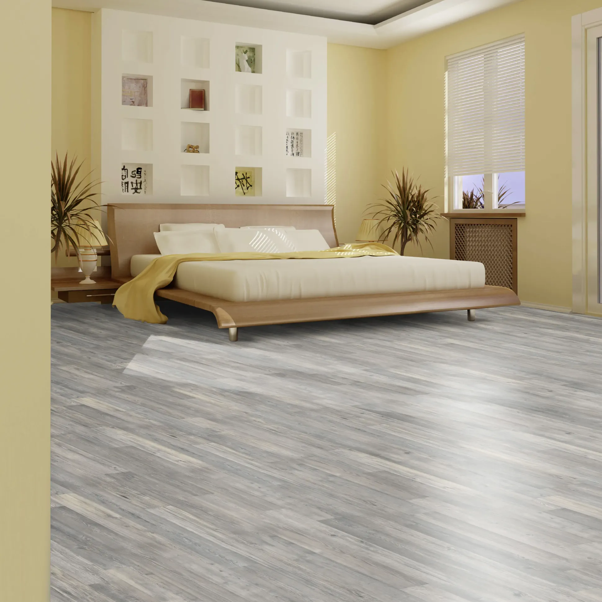Classen Laminat Edition 7 128,6 x 19,4 cm 7 mm Seekiefer grau 2-Stab