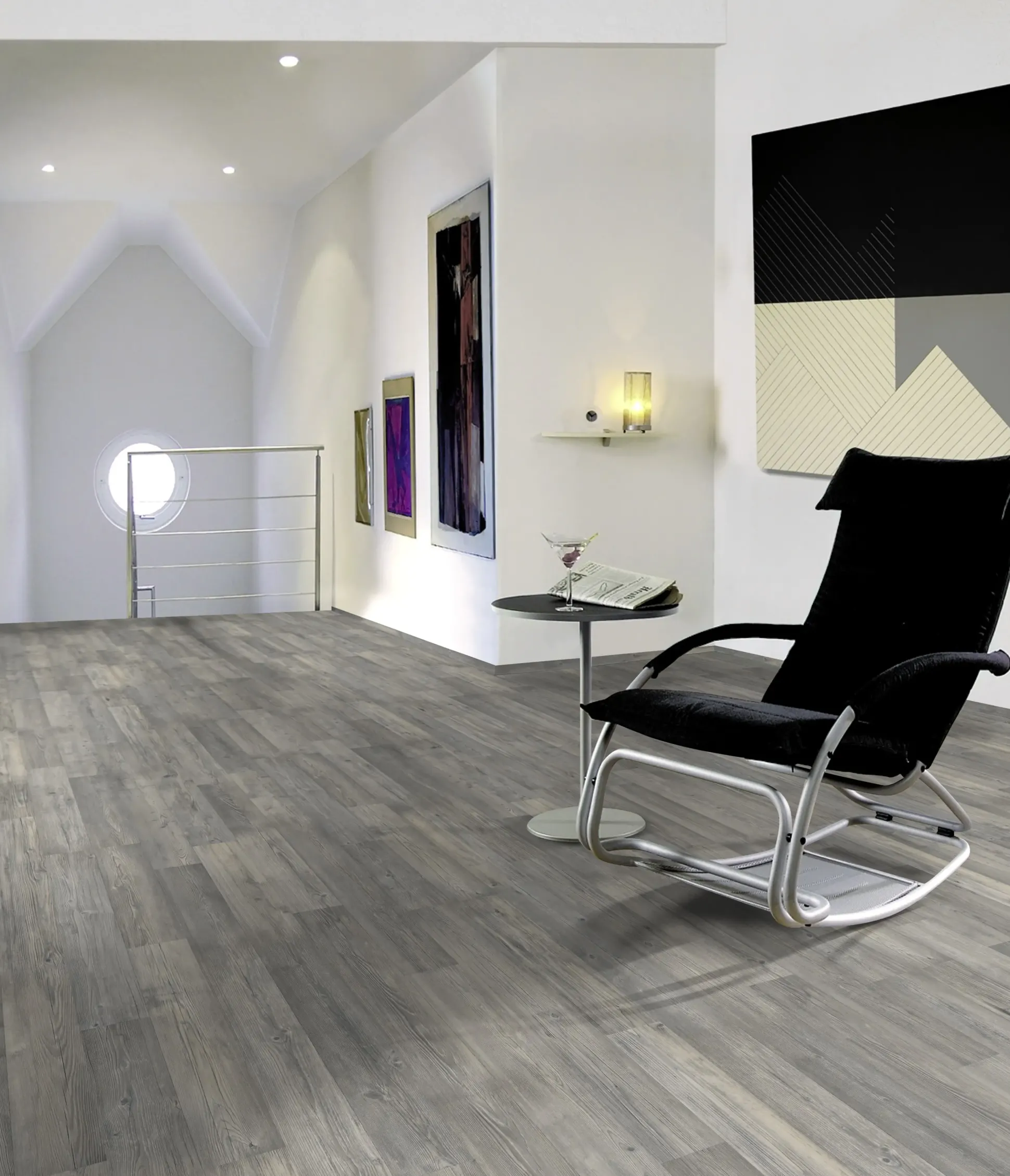 Classen Laminat Edition 7 128,6 x 19,4 cm 7 mm Seekiefer grau 2-Stab