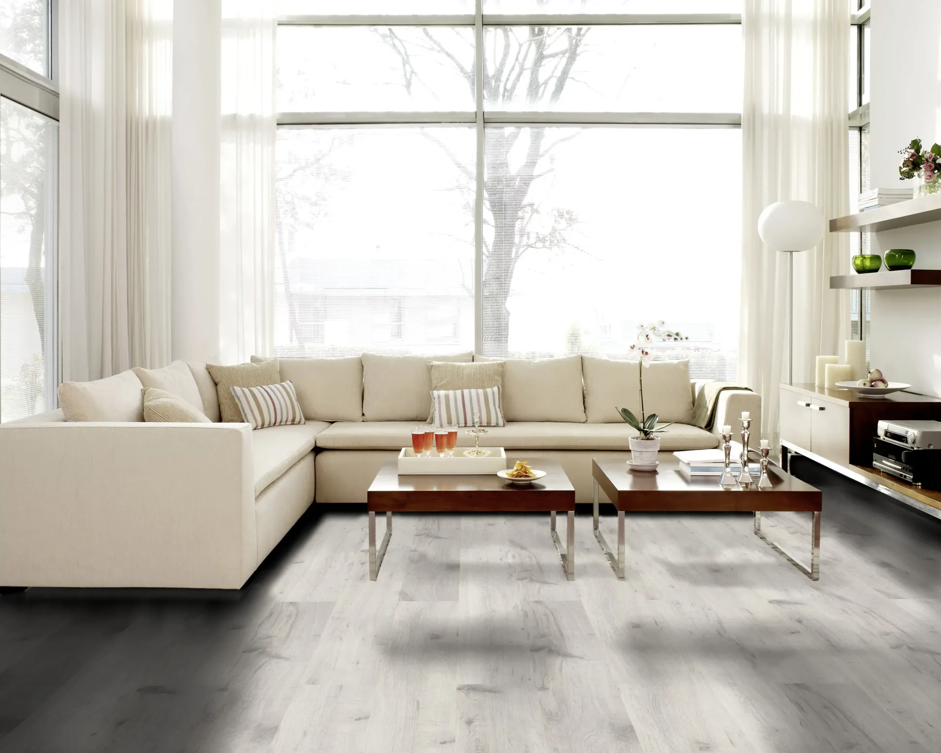Classen Laminat Edition 7 128,6 x 19,4 cm 7 mm Eiche Amundsen weiß