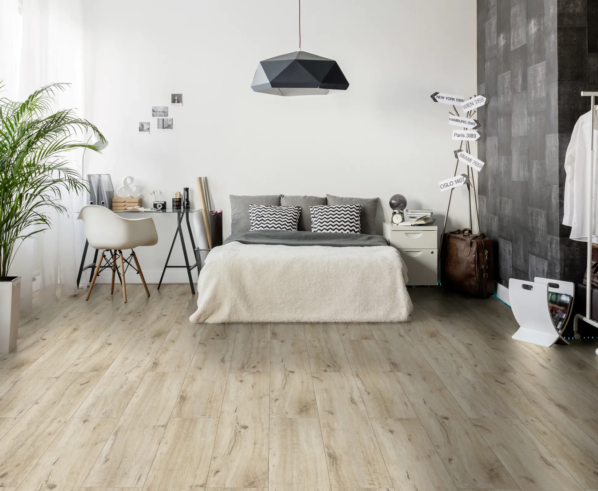 Classen Laminat Edition 7 128,6 x 19,4 cm 7 mm Eiche Amundsen natur