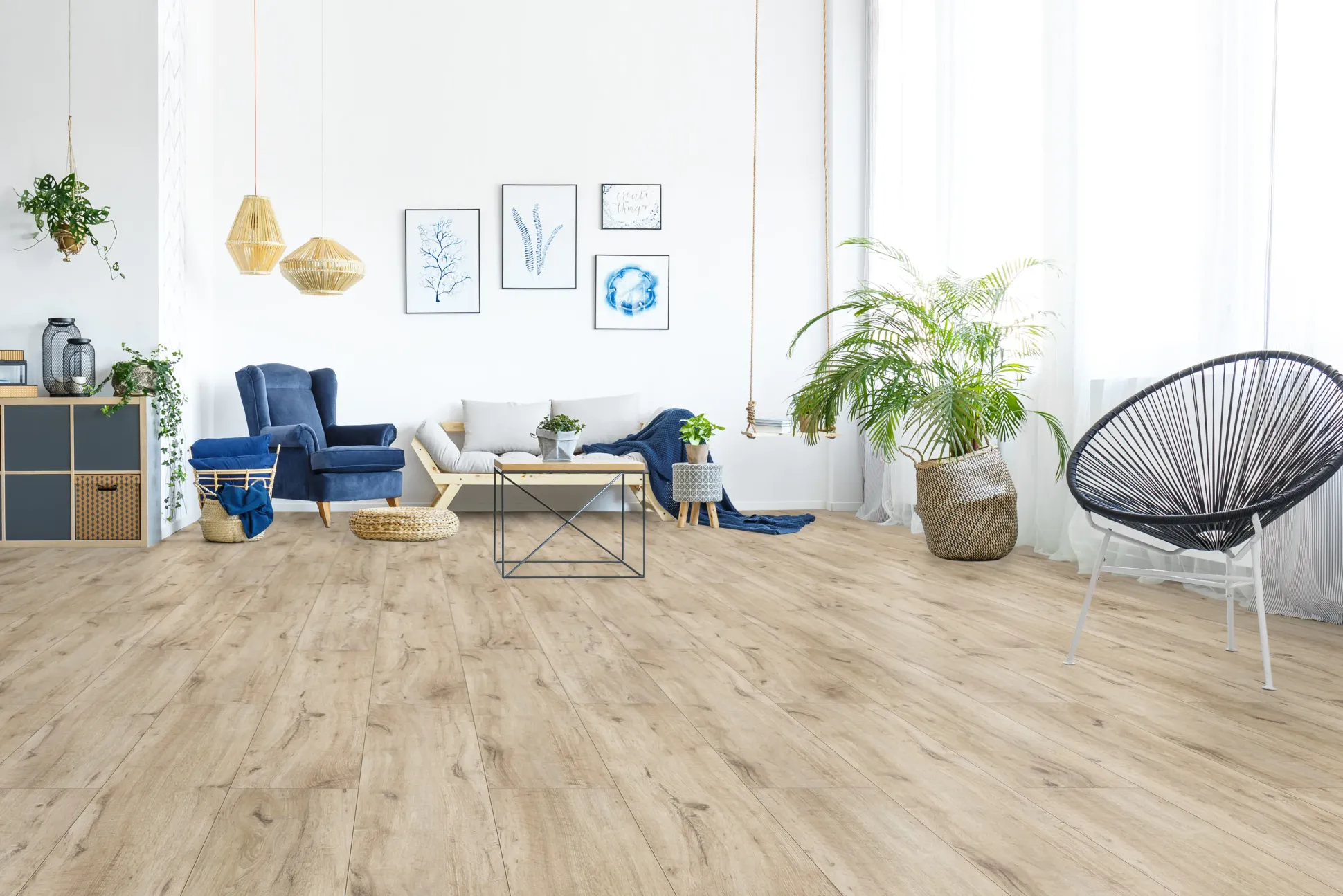 Classen Laminat Edition 7 128,6 x 19,4 cm 7 mm Eiche Amundsen natur