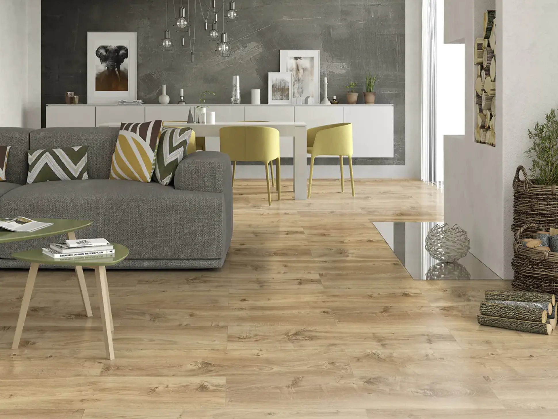 Classen Laminat Eiche Avana Landhausdiele inkl. 2 mm Trittschall