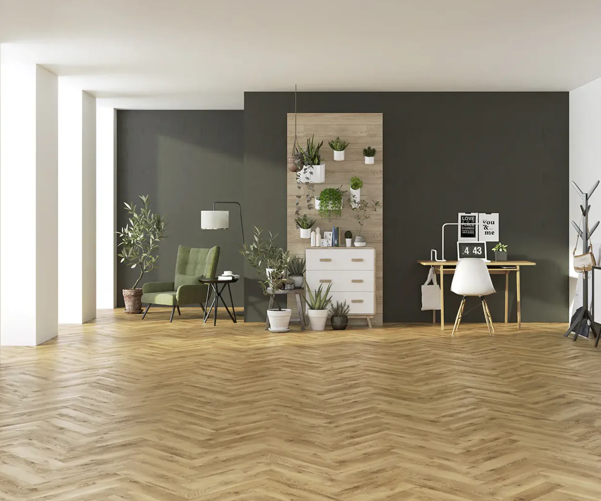 Classen Laminat Fischgrät Ville Almagro Oak