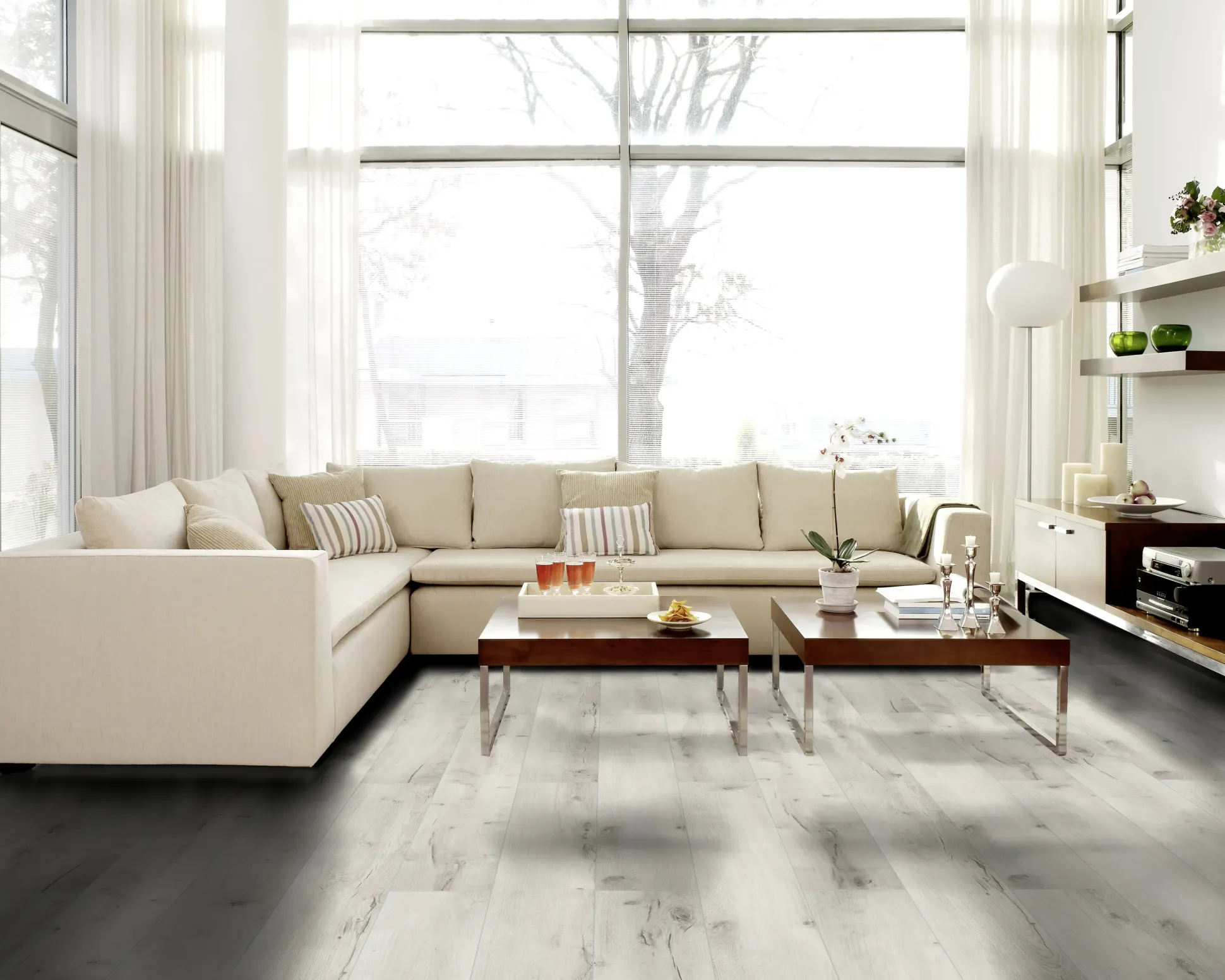 Classen Laminat Megaloc Aquaprotect 128,5 x 19,2 cm 8 mm Oak creme