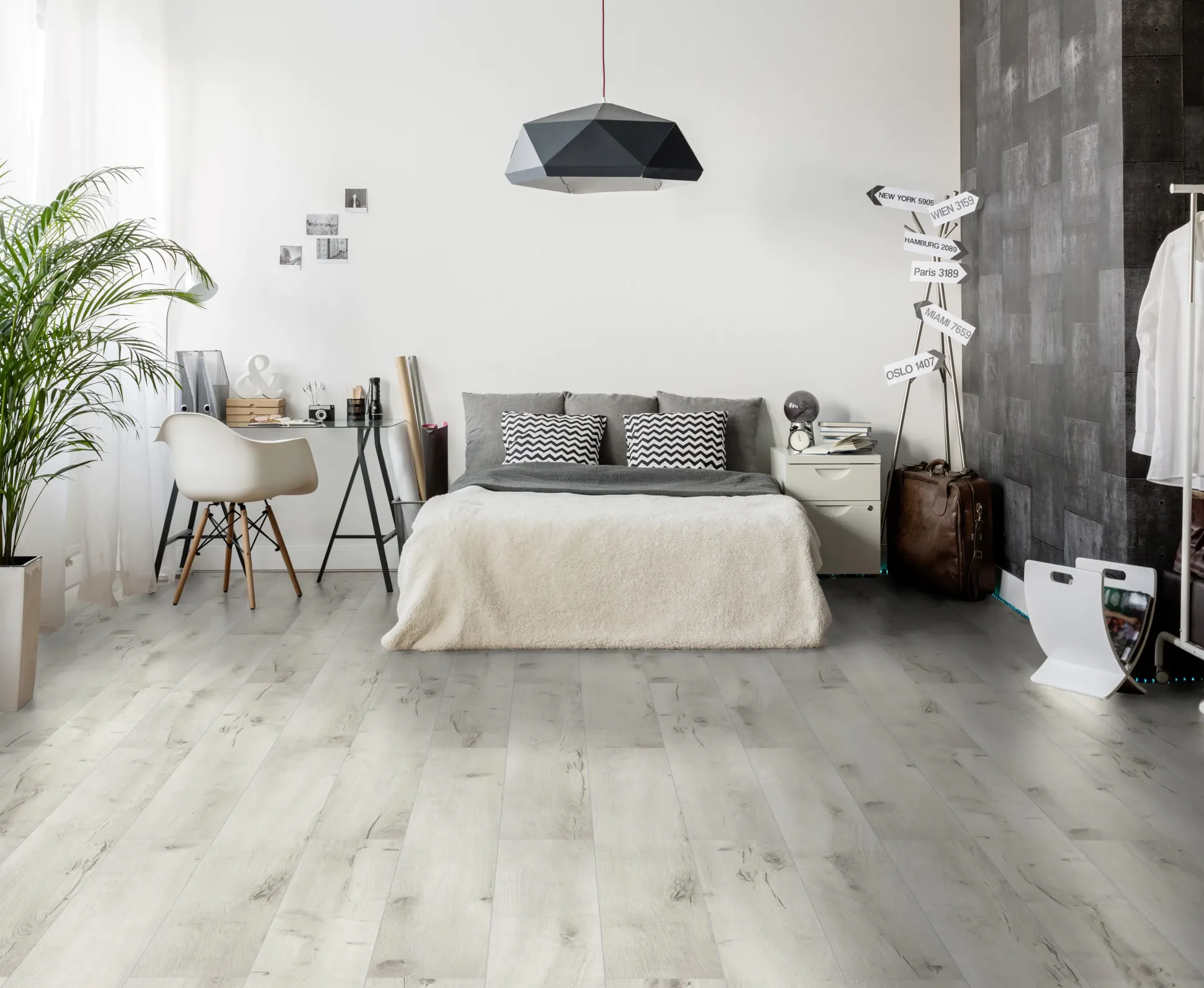 Classen Laminat Megaloc Aquaprotect 128,5 x 19,2 cm 8 mm Oak creme