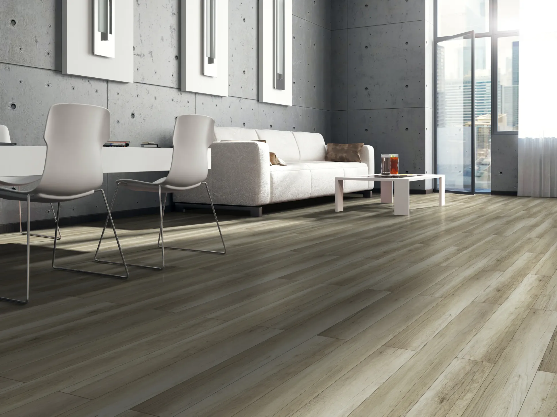 Classen Laminat Megaloc Aquaprotect 128,5 x 19,2 cm 8 mm Oak brown