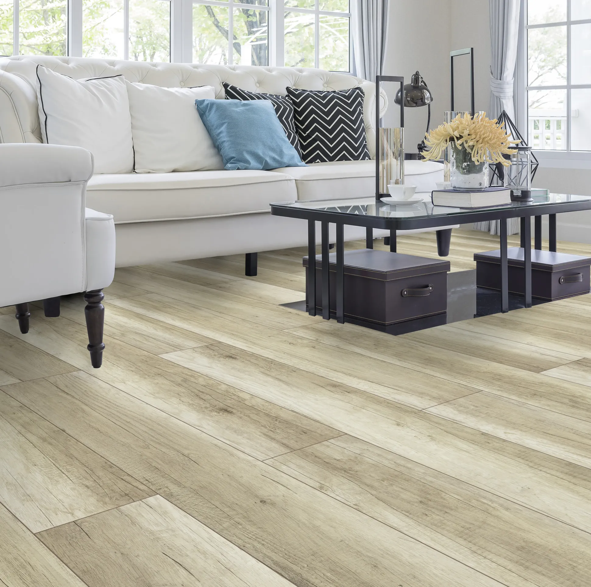 Classen Laminat Megaloc Aquaprotect 128,5 x 19,2 cm 8 mm Oak brown