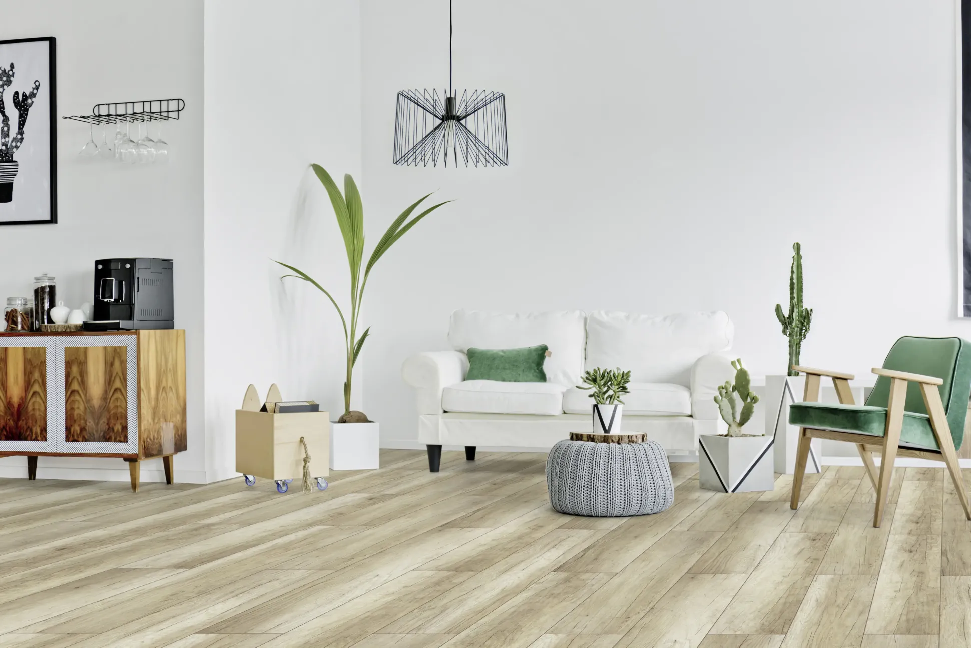 Classen Laminat Megaloc Aquaprotect 128,5 x 19,2 cm 8 mm Oak brown