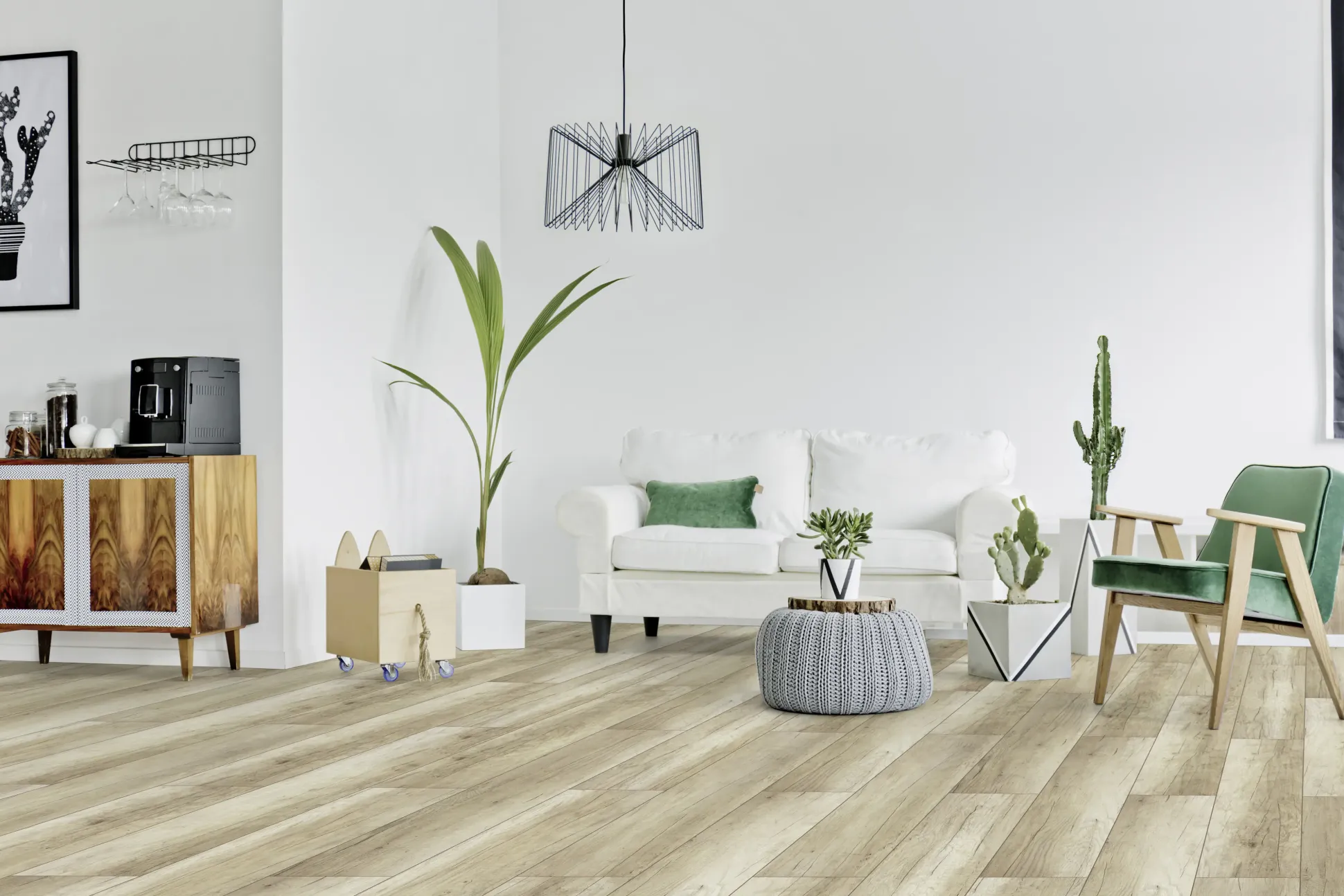 Classen Laminat Megaloc Aquaprotect 128,5 x 19,2 cm 8 mm Oak brown