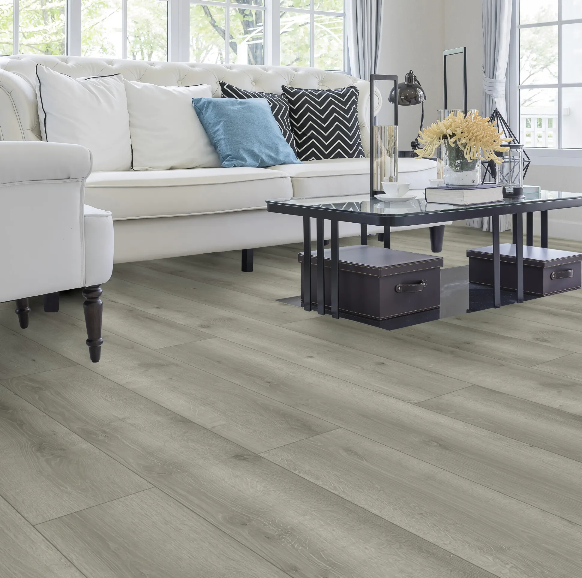 Classen Laminat Megaloc Aquaprotect Oak grey brown