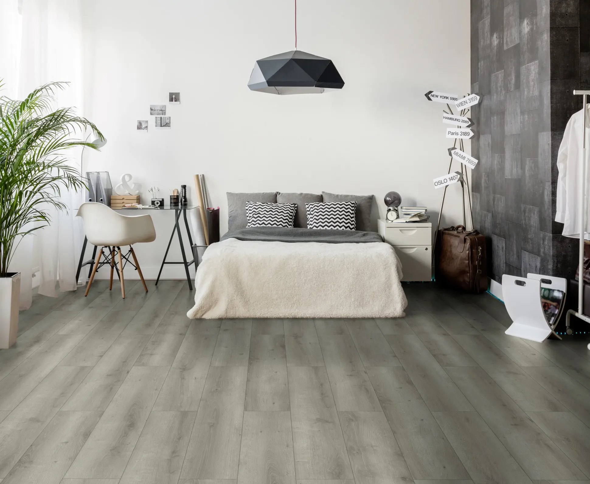 Classen Laminat Megaloc Aquaprotect Oak grey brown