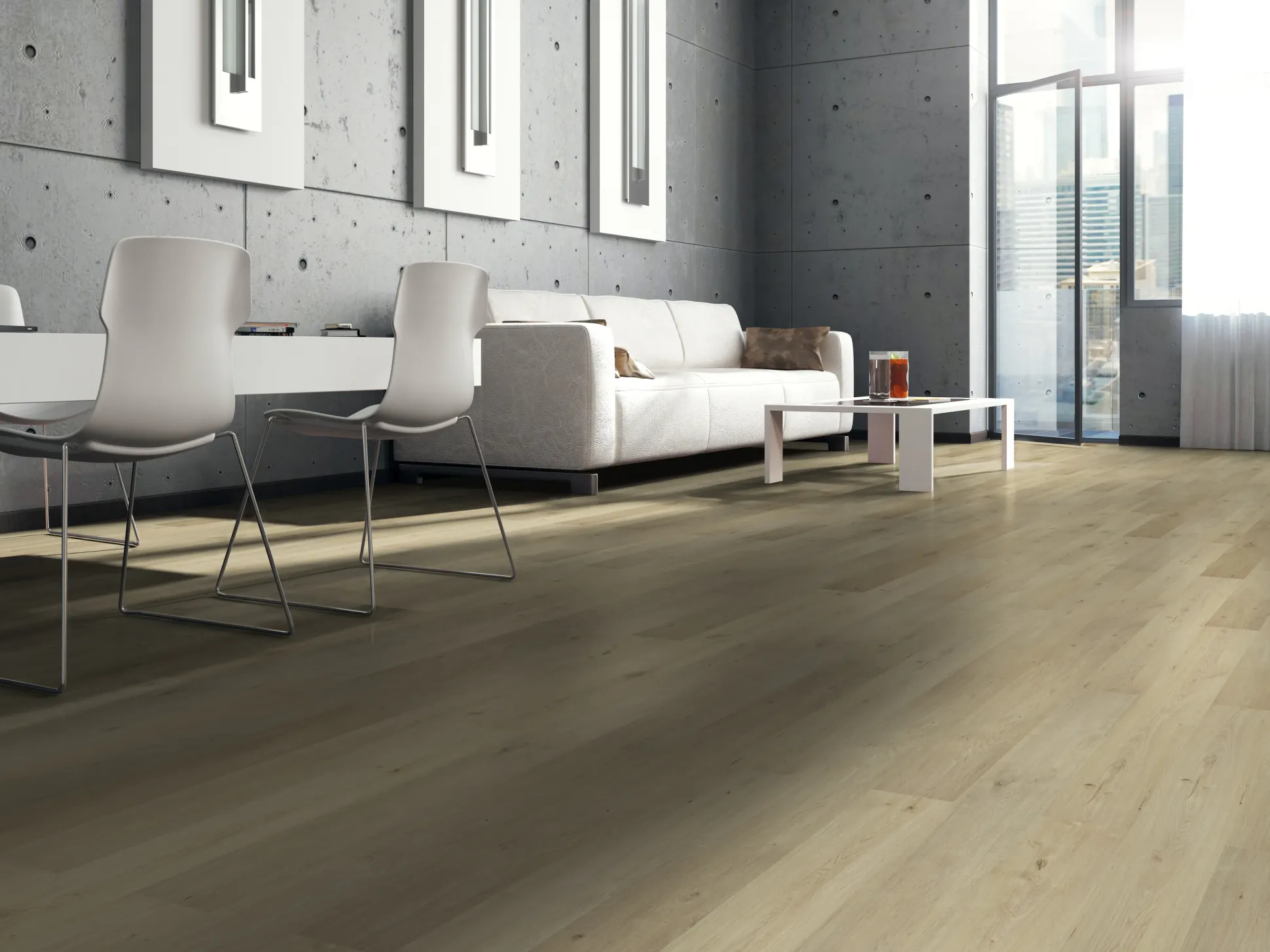 Classen Laminat Megaloc Aquaprotect 128,5 x 19,2 cm 8 mm Eiche Sombra
