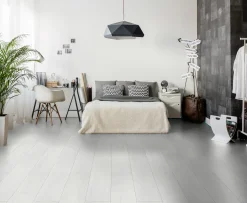 Classen Laminat Megaloc Aquaprotect 128,5 x 19,2 cm 8 mm Oak white creme