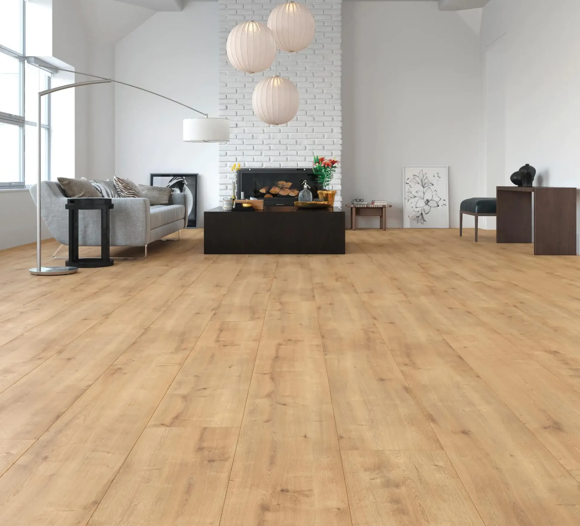 Classen Laminat Megaloc Aquaprotect XL Eiche beige dunkel LHD