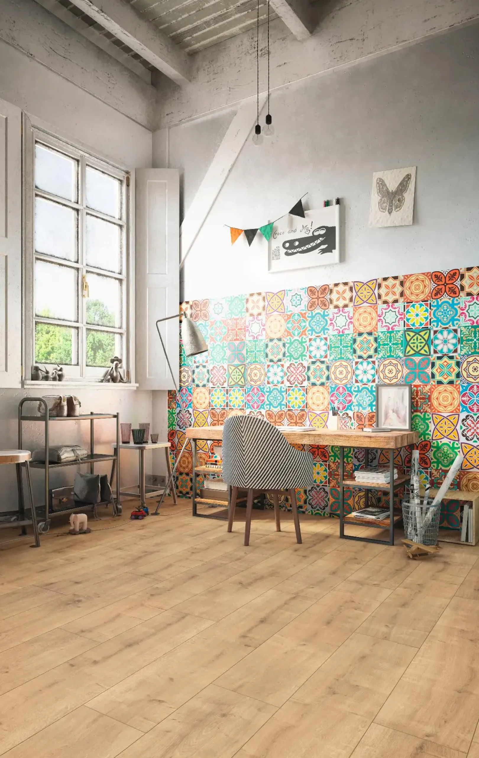 Classen Laminat Megaloc Aquaprotect XL Eiche beige dunkel LHD