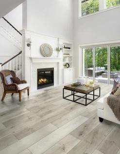 Classen Laminat Megaloc Aquaprotect 128,5 x 19,2 cm 8 mm Eiche grau mix
