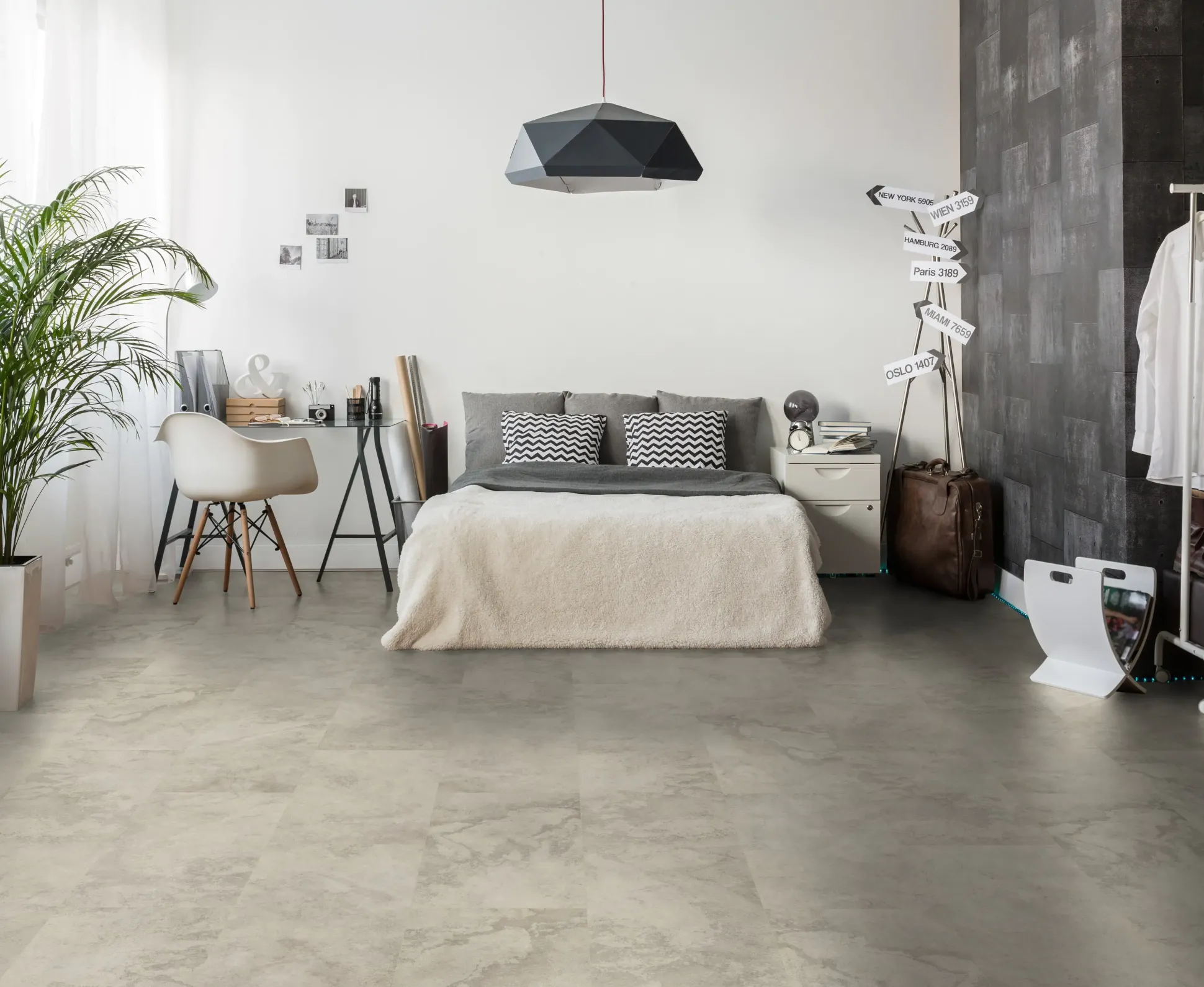 Classen Vinylboden Fliese Nimbus Beige 63,8 x 31 cm