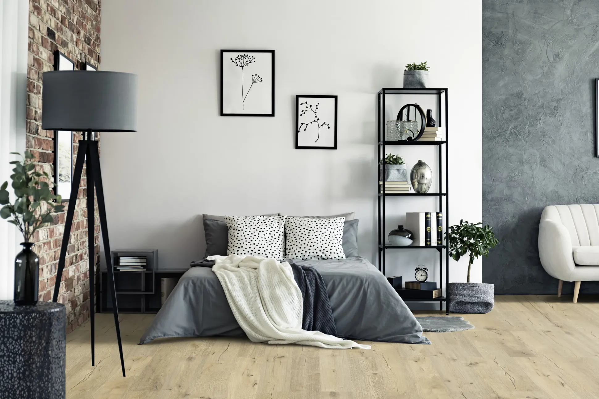 Classen Vinylboden Risseiche natur Landhausdiele