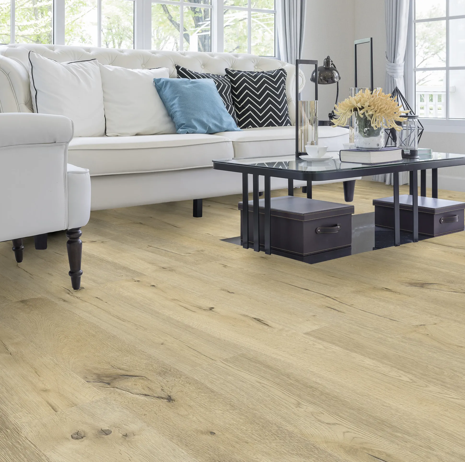 Classen Vinylboden Risseiche natur Landhausdiele