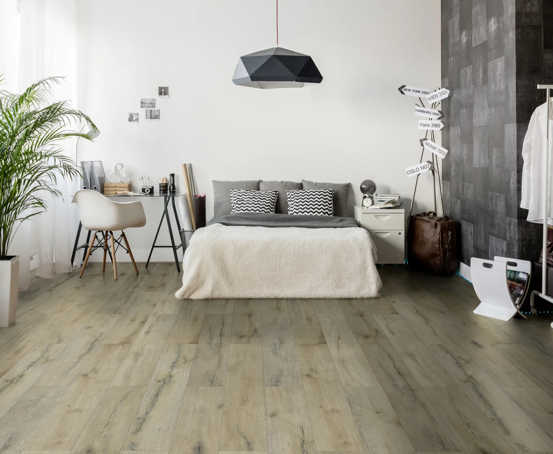 Classen Vinylboden Risseiche dunkel Landhausdiele