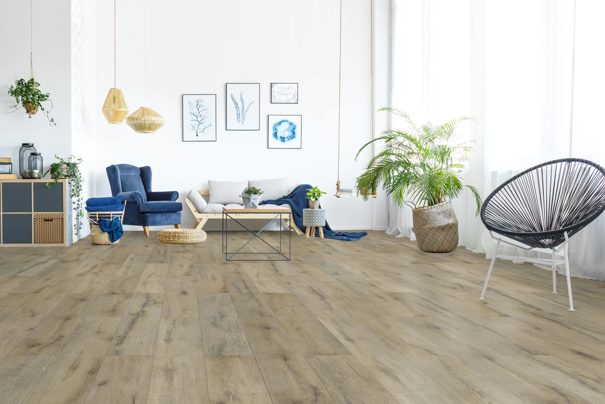 Classen Vinylboden Risseiche dunkel Landhausdiele