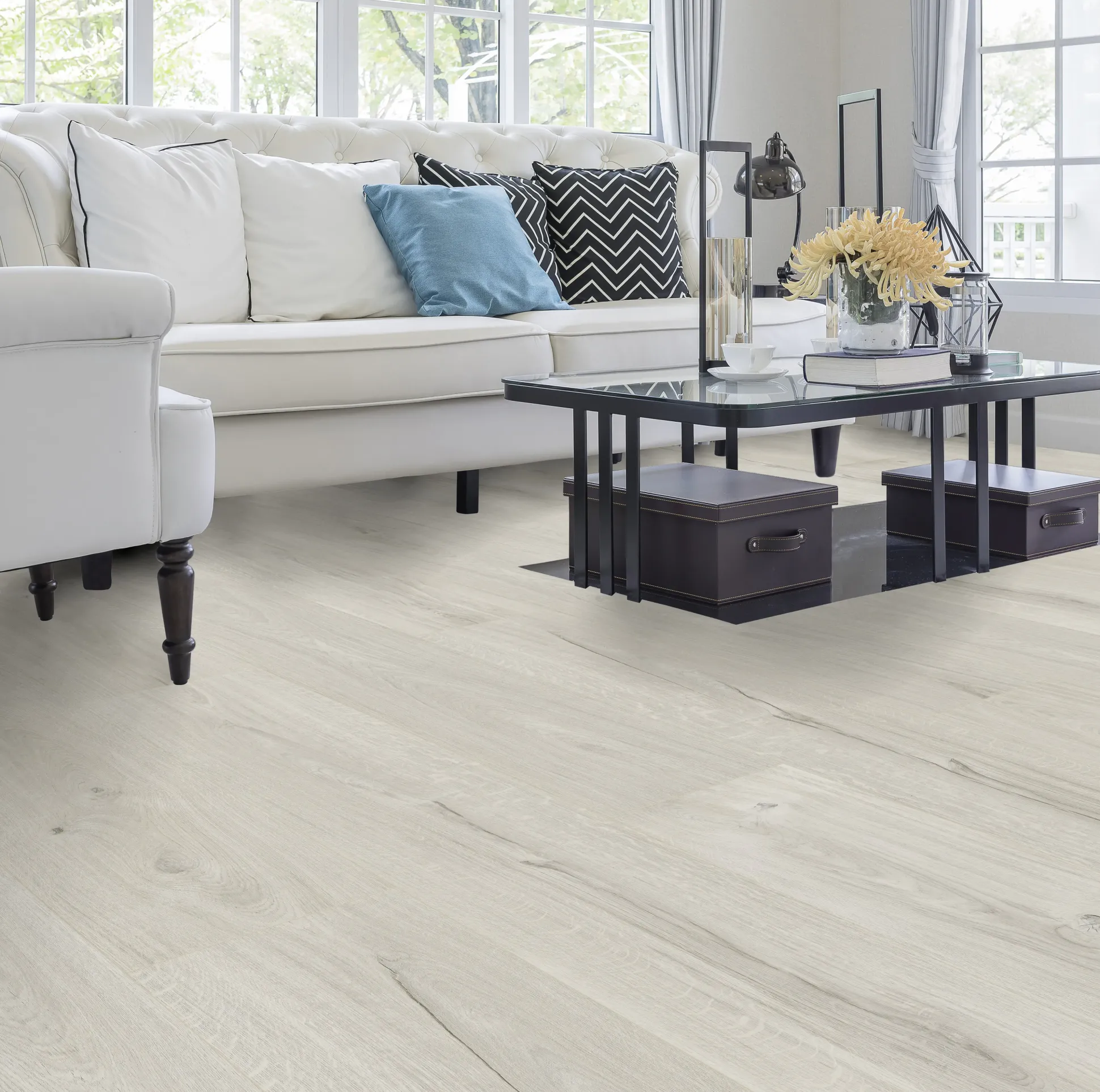 Classen Vinylboden Windeck Eiche hell Landhausdiele