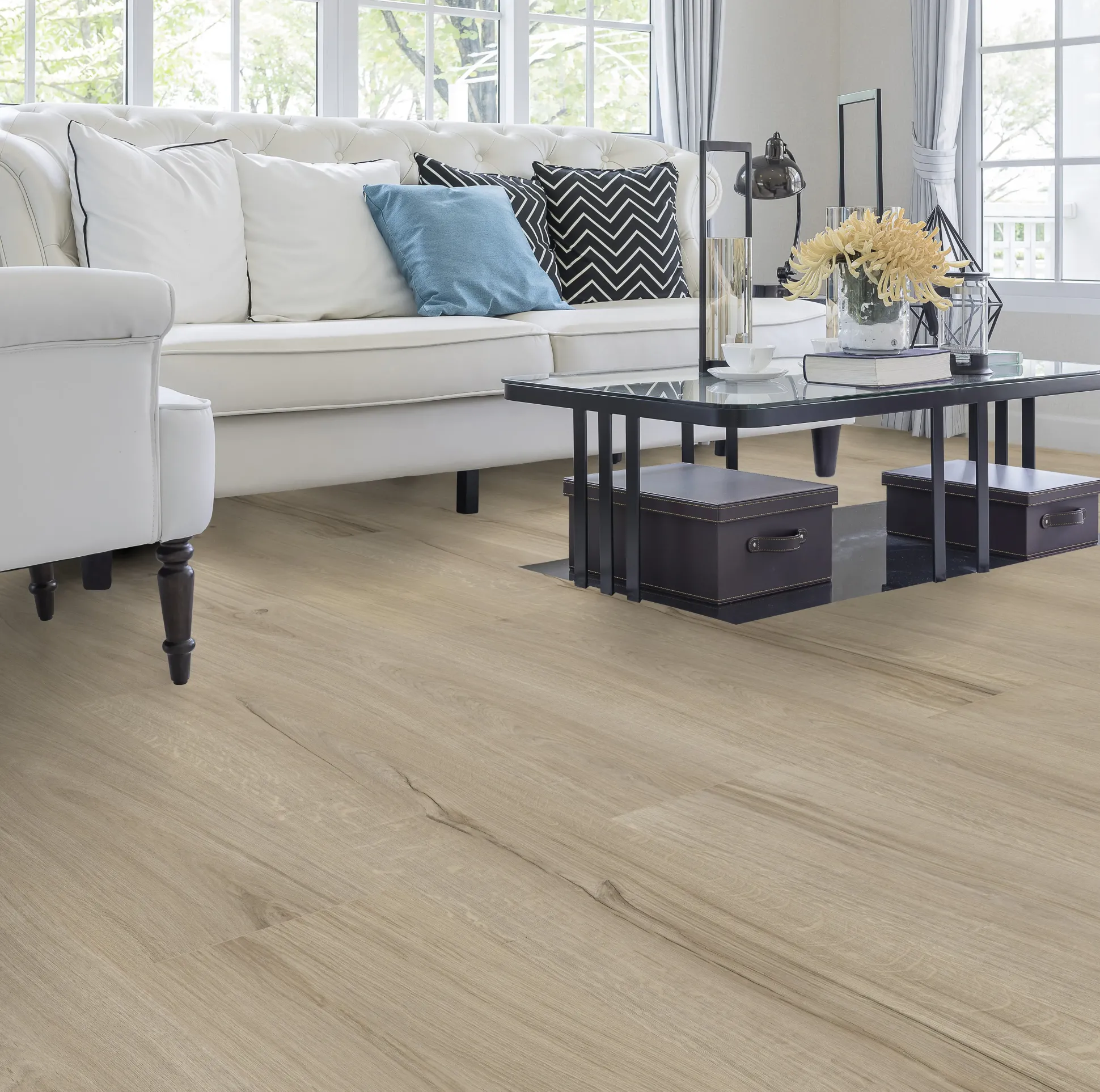 Classen Vinylboden Windeck Eiche dunkel Landhausdiele