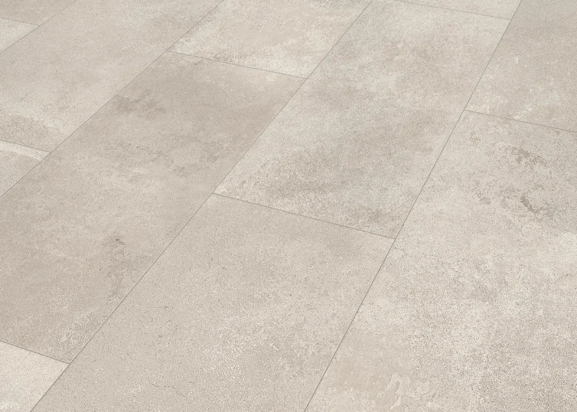 Classen Visiogrande Laminat Fliese Megaloc Aquaprotect 60,4 x 28 cm Zementestrich beige