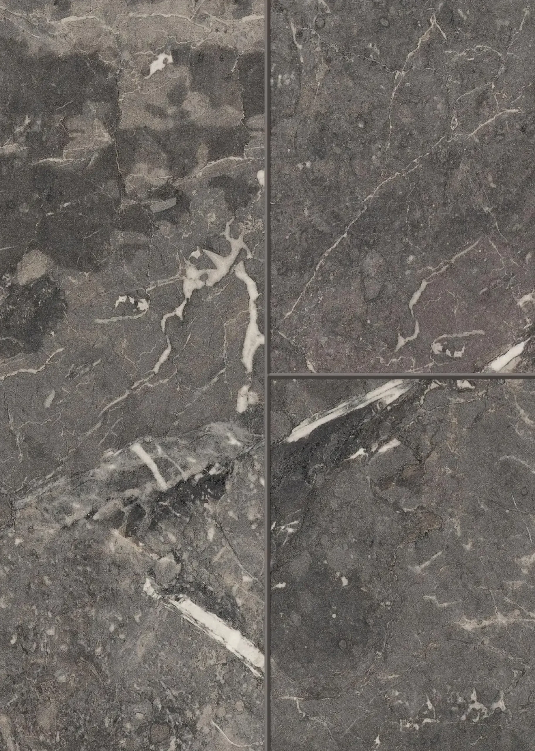 Classen Visiogrande Laminat Fliese Megaloc Aquaprotect 60,4 x 28 cm Granit schwarz
