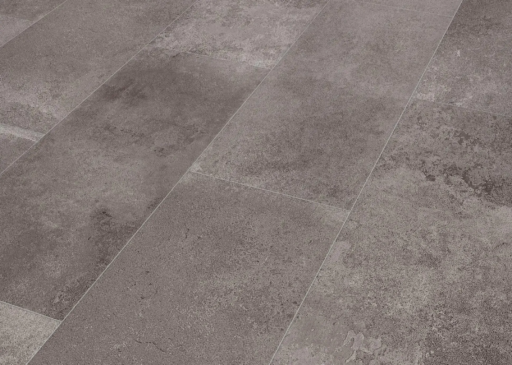 Classen Visiogrande Laminat Fliese Megaloc Aquaprotect 60,4 x 28 cm Zementestrich taupe