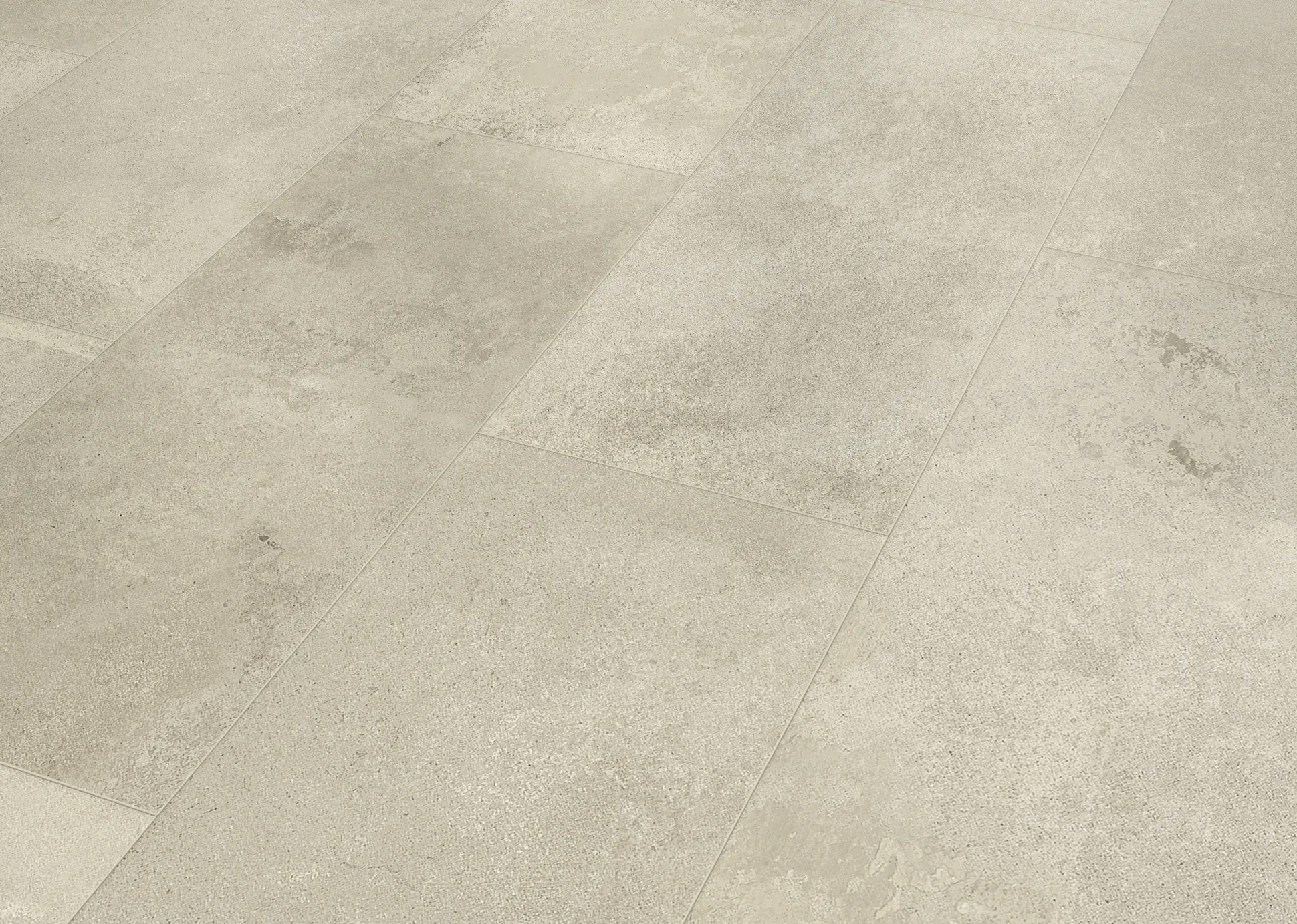 Classen Visiogrande Laminat Fliese Megaloc Aquaprotect 60,4 x 28 cm Zementestrich sand