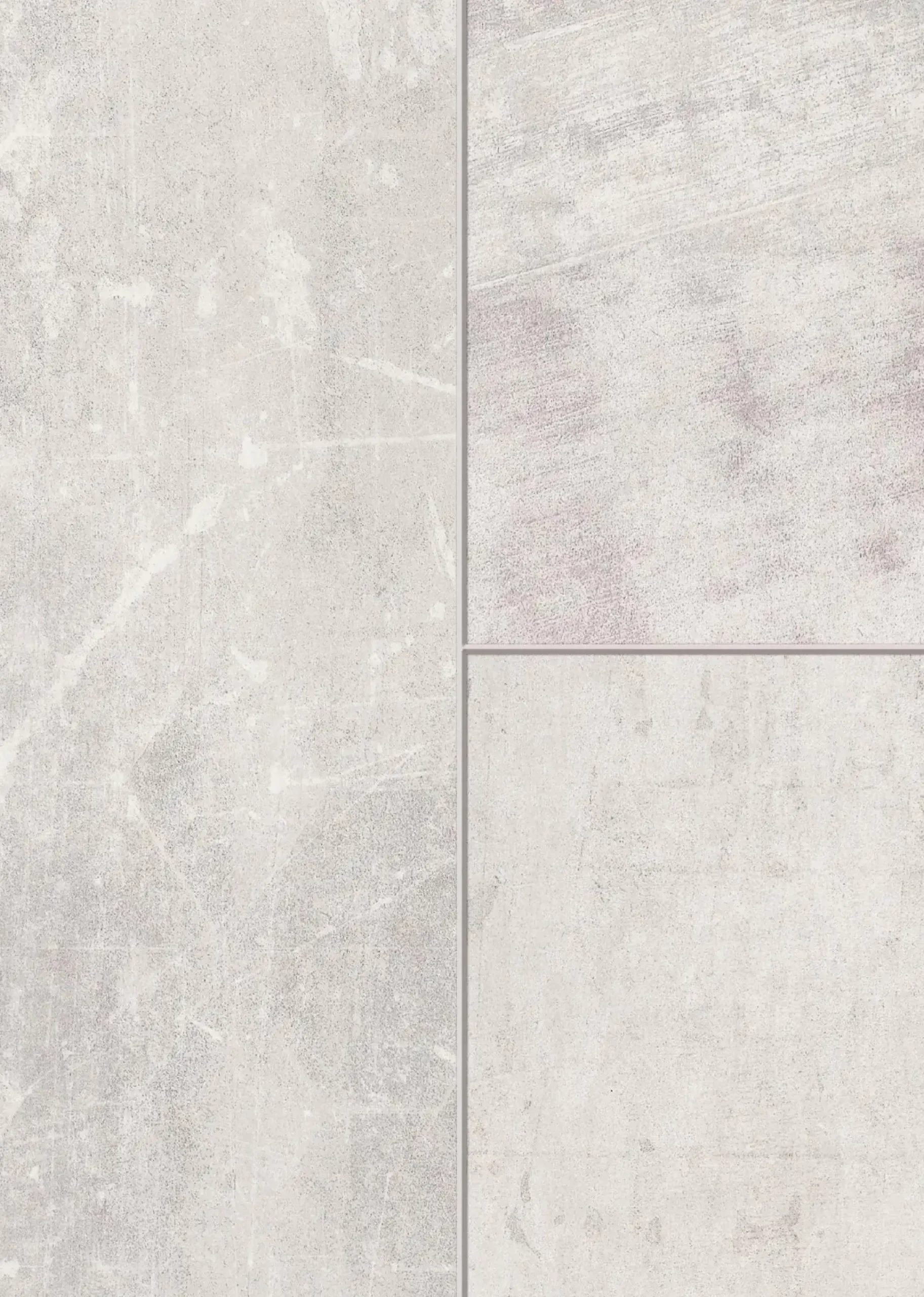Classen Visiogrande Laminat Fliese Megaloc Aquaprotect 60,4 x 28 cm Fließestrich weiß