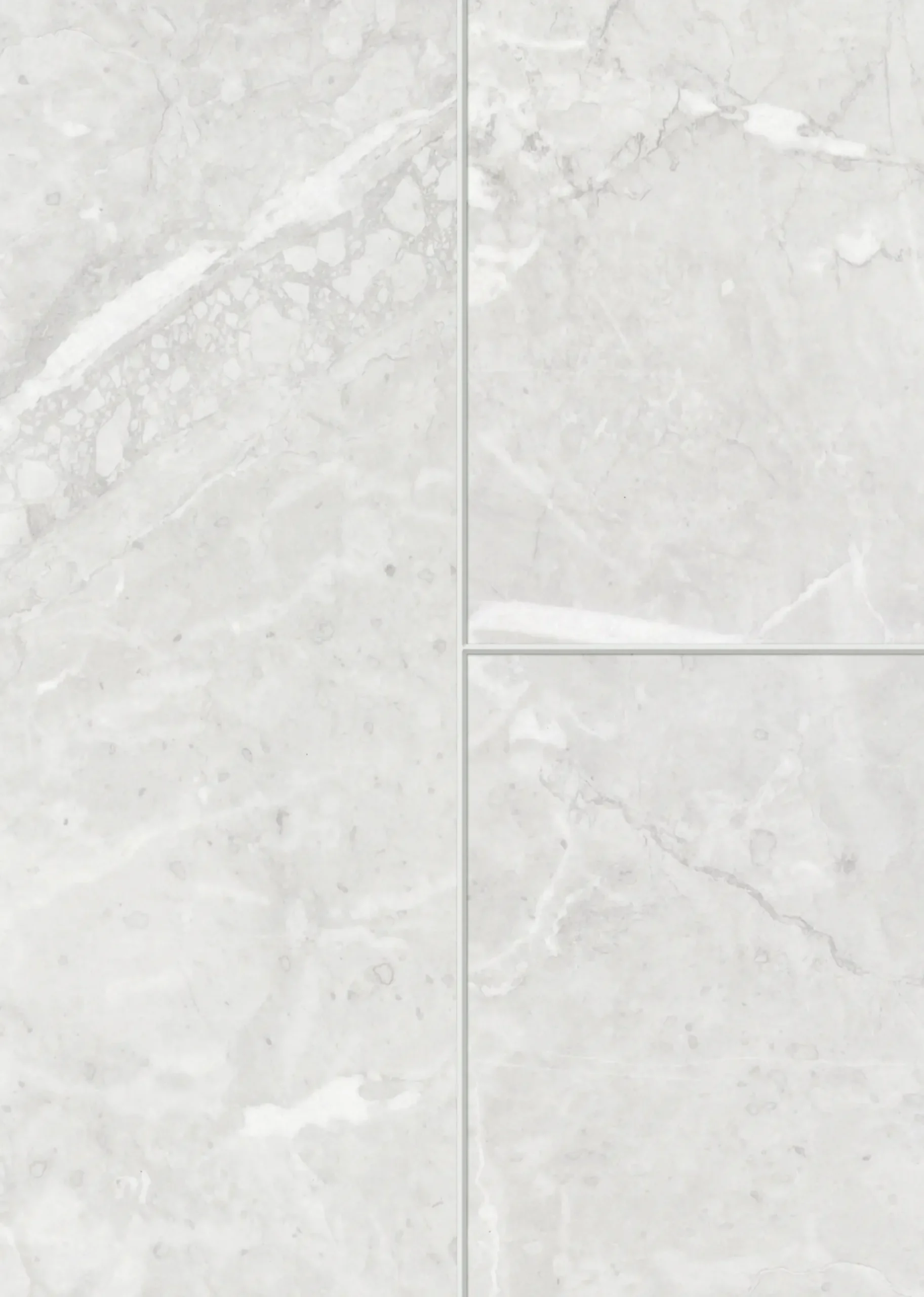 Classen Visiogrande Laminat Fliese Megaloc Aquaprotect 60,4 x 28 cm Granit weiß