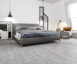 Classen Visiogrande Laminat Fliese Megaloc Aquaprotect 60,4 x 28 cm Sichtestrich hell