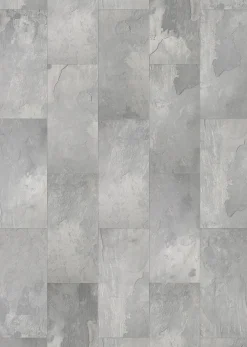 Classen Visiogrande Laminat Fliese Megaloc Aquaprotect 60,4 x 28 cm Tonschiefer grau