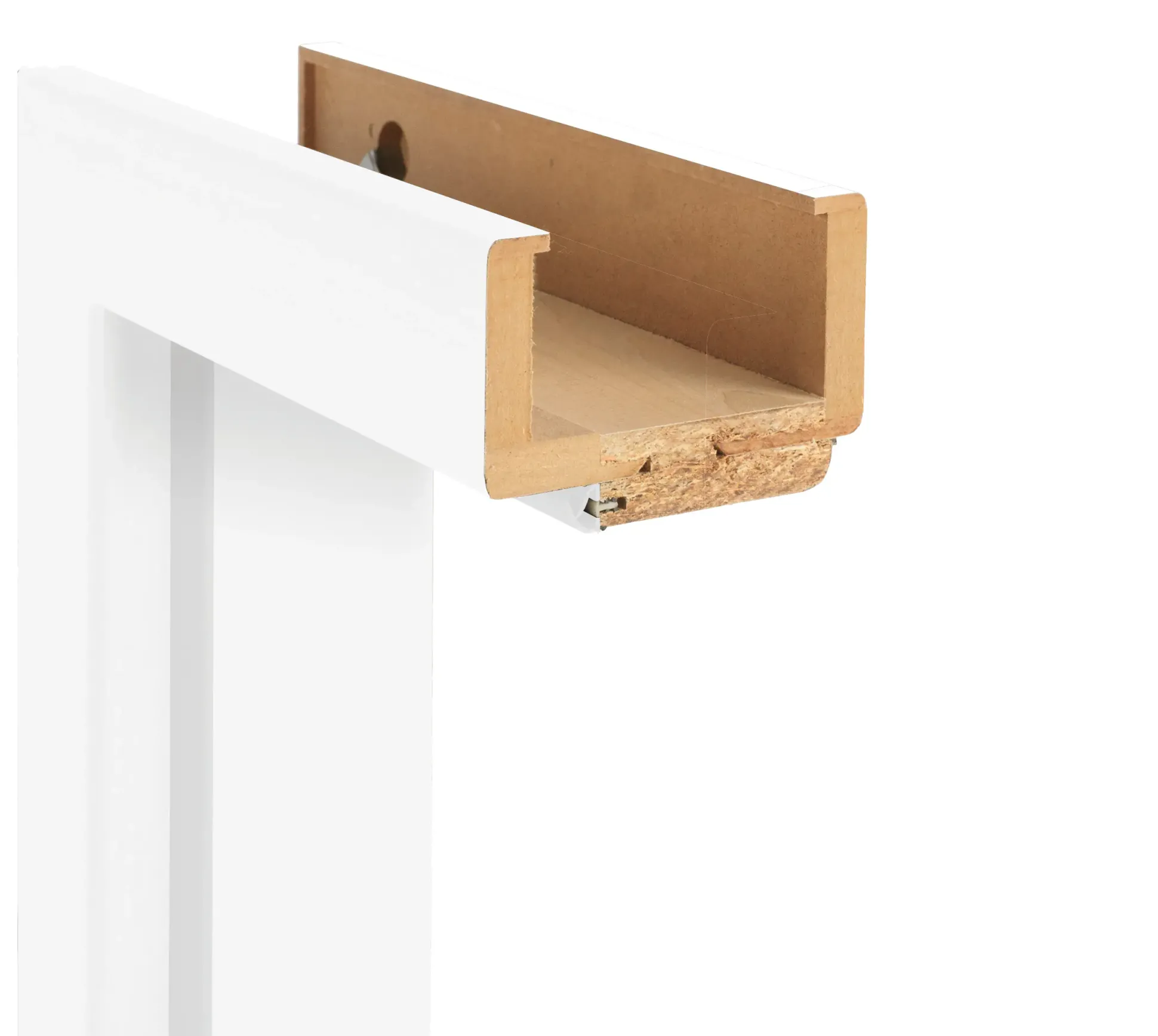 Classen Zarge CPL Megaweiß 86 cm DIN links