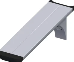 coaxis®-Regalträger 150 mm 150 x 51 mm Aluminium roh blank