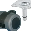 Containerrolle Ø 35 mm für empfindliche Böden Tragkr. 70 kg