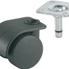 Containerrolle Ø 35 mm für normale Böden Tragkr. 70 kg